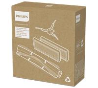 Philips Kit sostitutivo per Robot HomeRun Aqua Serie 3000-2 filtri EPA11, 1 spazzola principale, 1 spazzola laterale, Compatibile con XU3000, XU3100 e XU3110 (XV1433/00)