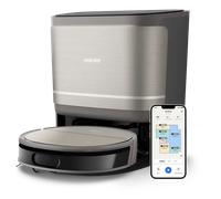 Philips Serie 9000 Robot aspirapolvere e lavapavimenti - Aspirazione ultra-forte, lavaggio con acqua pulita, stazione all-in-one, rilevamento ostacoli, controllo tramite app (XU9100/10)