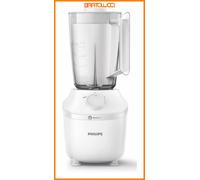 Philips HR2041 - Frullatore a tazza, 450W, 1,9Lt, Lame in Acciaio Inox, Bianco