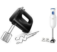Philips HR3705/10 Mixer manuale 300 Watt, nero