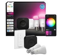 Philips Hue A60 E27 Starter Kit V3 - schwarz/weiß