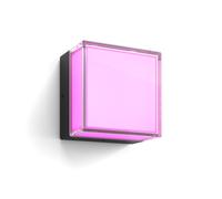 Philips Hue Scenova Applique LED per esterni, Quadrata | White and Color Ambiance, CCT 2.000-6.500 K, Resist. a UV, IP44, Luce soft, Decoraz. giardino, Alexa, Google Home, Apple Home