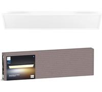 Philips Hue White Ambiance, Pannello Smart Aurelle, Rettagolare, luce bianca da calda a fredda, 120x30cm, bianco, Compatibile Bluetooth, Controllo Vocale con Alexa, Google Assistant e Apple Homekit
