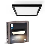 Philips Plafoniera Pannello quadrato Aurelle - Nero