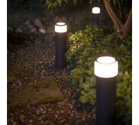 Philips Hue White and Color Ambiance Calla, Palo Smart LED, per Esterni, Grande, Estensione, Nero, Led Integrato