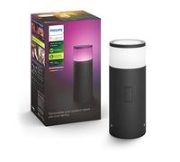 Philips Hue White and Color ambiance Calla Paletto Smart Esterno Nero in Alluminio Estensione (alimentatore non incluso) Basso voltaggio