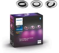 Philips Hue White & Color Ambiance Centura lampada a incasso, set da 3, GU10, 8720169318854, Hue White & Color Ambiance Centura; Hue White & Color Ambiance; Hue; Centura [Lampade per Interni > Punti L