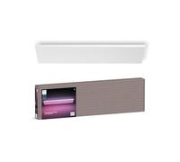 Philips Hue Datura, Pannello da soffitto Smart LED (quadrato 30 x 120 cm), Luce Bianca e Colorata, Compatibile con Bluetooth, Controllo vocale con Alexa, Apple Home e Google Assistant