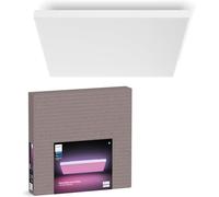 Philips Hue Datura, Pannello da soffitto Smart LED (quadrato 60 x 60 cm), Luce Bianca e Colorata, Compatibile con Bluetooth, Controllo vocale con Alexa, Apple Home e Google Assistant