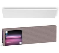 Philips Hue Datura, Pannello da soffitto Smart LED (quadrato 30 x 120 cm), Luce Bianca e Colorata, Compatibile con Bluetooth, Controllo vocale con Alexa, Apple Home e Google Assistant