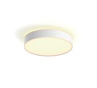 Philips Hue Devere, Plafoniera LED smart, Media, Bianco | Luce bianca da calda a fredda, 33.5 W, Controllo via Bluetooth, Telecomando Dimmer Switch Incluso, Smart Home
