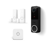 Philips Hue Doorbell Video cablato + Sensore di movimento da interno + 2 sensori di contatto Bianchi