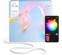 Philips Striscia LED Essential Hue 5 m – RGBIC, colori vivaci, controllo app e voce, per interni