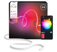 Philips Hue Flux Outdoor Striscia LED, multicolore,10m, 3.000 lm, luce per esterni flessibile, miscela colori Chromasync™, adatta a ogni condizione climatica, contr.voce e app