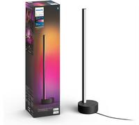 Philips Hue White and Color Ambiance Gradient Signe, Lampada da Tavolo LED con Luci Smart, Lampada da Tavolo Design con Bluetooh, Nera