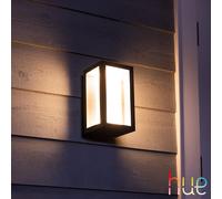 Philips Hue White and Color Ambiance Impress, Lampada da Parete Smart da Esterno, 16 Milioni di Colori, Nero