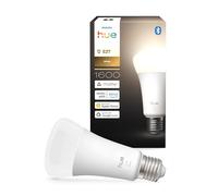 Philips Hue Lampada Smart LED A67, luce bianca calda 2.700 K, E27 Base, 13,5 W, 1.600 lumen, intensità regolabile, compatibile con Alexa, Google Assistant e Apple Home, conf. da 1
