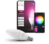 Philips Hue Lampadina candela E14, Confezione da singola, Bianco
