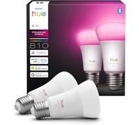Philips Hue LED A60, Lampadina smart E27, Confezione da 2