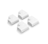 Connettore Angolare per Striscia LED Hue Flux, Accessori, Estensione a 90 gradi, Illuminazione Flessibile per Interni, Luce Omogenea, Facile Installazione, Confezione da 4