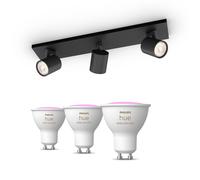 Philips Hue Myliving Runner Base Per 3 Faretti + 3 Faretti Connessi Gu10 White & Color Ambiance