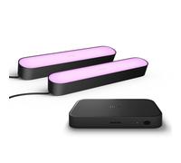 Philips Hue Pacchetto: Sync Box 8k + 2 Barre Luminose Play Nere
