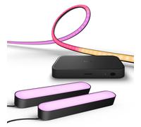 Philips Hue Pacchetto: Sync Box 8k + 2 Barre Luminose Play Nere + Lightstrip Play Gradient 65"