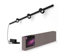 Philips Hue Perifo, Kit illuminazione a binario con 3 faretti, Nero