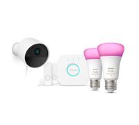 Philips Hue Philips Hue Secure Pack di avvio con telecamera, sensori e lampadine E27 WCA - Nouvo