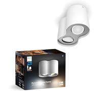 Philips Hue White Ambiance, faretto LED a 2 luci, bianco Philips Hue