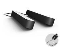 Philips Hue White and Color ambiance Play Kit Base con alimentatore 2 pezzi Nero