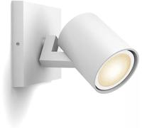 Philips Hue White Ambiance Runner 1faretto bianco include 1lampadina LED GU10 da 5W+interruttore dimmer dimmerabile tutte le tonalità di bianco Controllo tramite App o Smart Speaker(Alexa,Google Home)