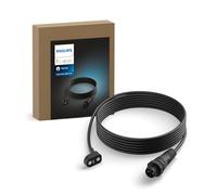 Philips Hue Secure, Cavo Estensibile, 3m, per Sistemi a Bassa Tensione, Nero