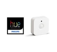 Philips Hue Sensore di Movimento, Accensione e Spegnimento Automatico Luci Smart, Bianco, Versione 2016
