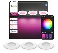 Philips Hue Slim Downlight, Plafoniera da incasso, Confezione da 4, Bianco