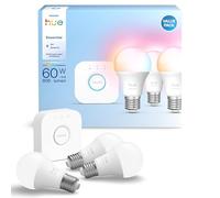 Kit illuminazione intelligente Philips Hue White and Color ambiance 3 lampadine E27 806 lm Bluetooth Zigbee