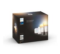 Philips Hue White ambiance Starter Kit Bridge + 2 Lampadine Smart E27 75W + Dimmer Switch