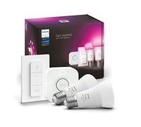 Philips Hue - Startkit 2xE27 + Bridge & Dimmer - Bianco & Color Ambiance