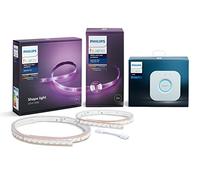 Philips Hue Striscia luminosa con prolunga e ponte, bianco