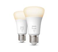 Philips Hue White A60 - Lampadina Connessa E27 - 1100 (confezione Da 2)