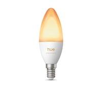 Philips Hue Lampadina candela E14, Confezione da singola, Bianco