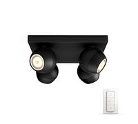 Philips Hue White Ambiance Faretto quadruplo Buckram
