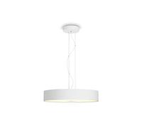 Philips Hue White Ambiance Fair Lampada a sospensione LED con interruttore dimmer, bianco
