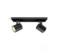 Philips Hue Runner, faretto LED a 2 luci, interruttore dimmer, nero Philips Hue