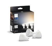 Philips Hue Lampadine LED smart GU10 White Ambiance 3x4.2W 2200-6500K 3pz
