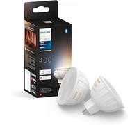 Philips Hue Lampadine smart - Lampadina LED intelligente GU5,3, MR16, 5,1 W, dimmerabile, luce bianca, 2 pz. 929003575202