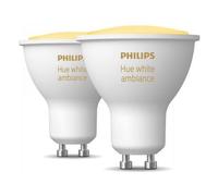 PHILIPS - Hue White Ambiance Gu10 - Confezione Da 2