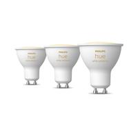 Philips Hue Lampadine LED smart GU10 White Ambiance 3x4.2W 2200-6500K 3pz