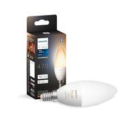 Philips Hue White Ambiance, Lampadina Smart LED Smart, Bluetooth, Attacco E14, 5W, Dimmerabile, Luce Bianca da Calda a Fredda