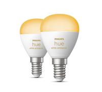 Philips Hue White Ambiance LED, set da 2 E14, 2200-6500 K, 5,3 W, 8719514491168, P45 White Ambiance; White Ambiance [Lampadine > Lampade a LED]